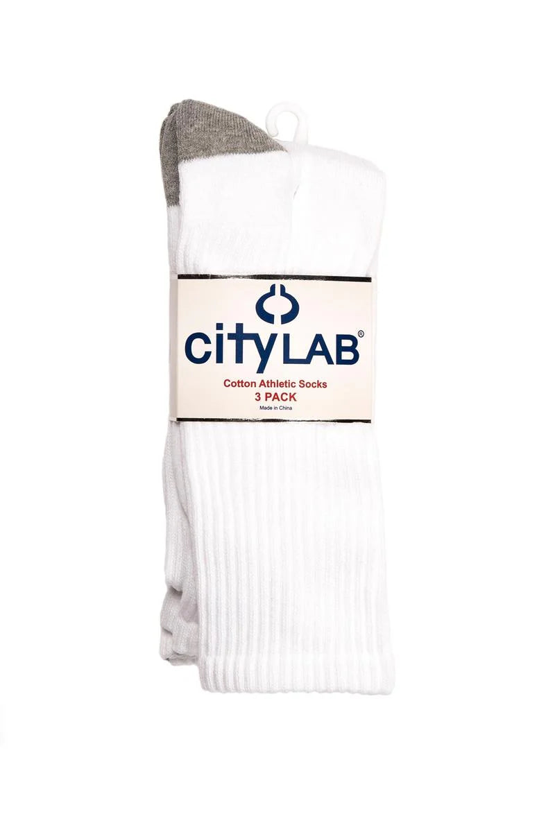 CityLab - Men's Athletic Socks, LONG CREW