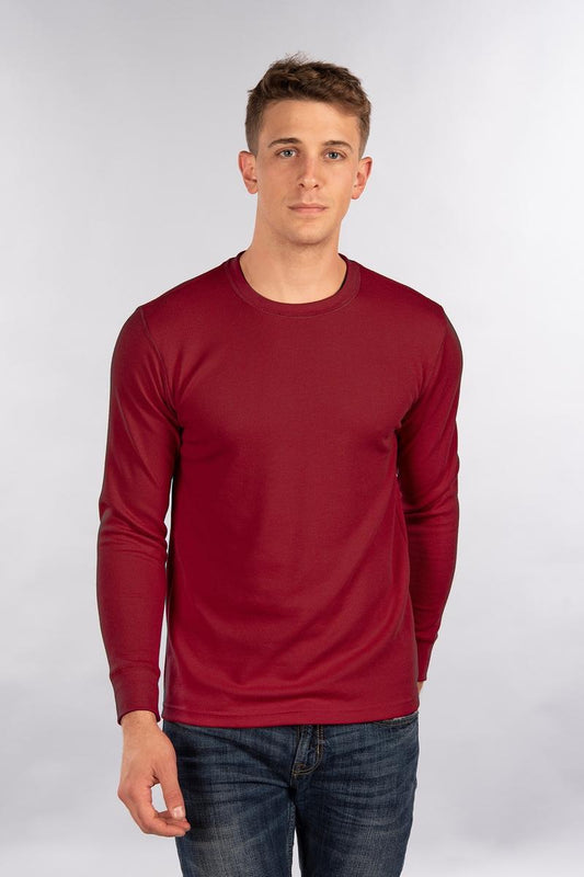 CityLab - Classic Thermal Shirt - Burgundy
