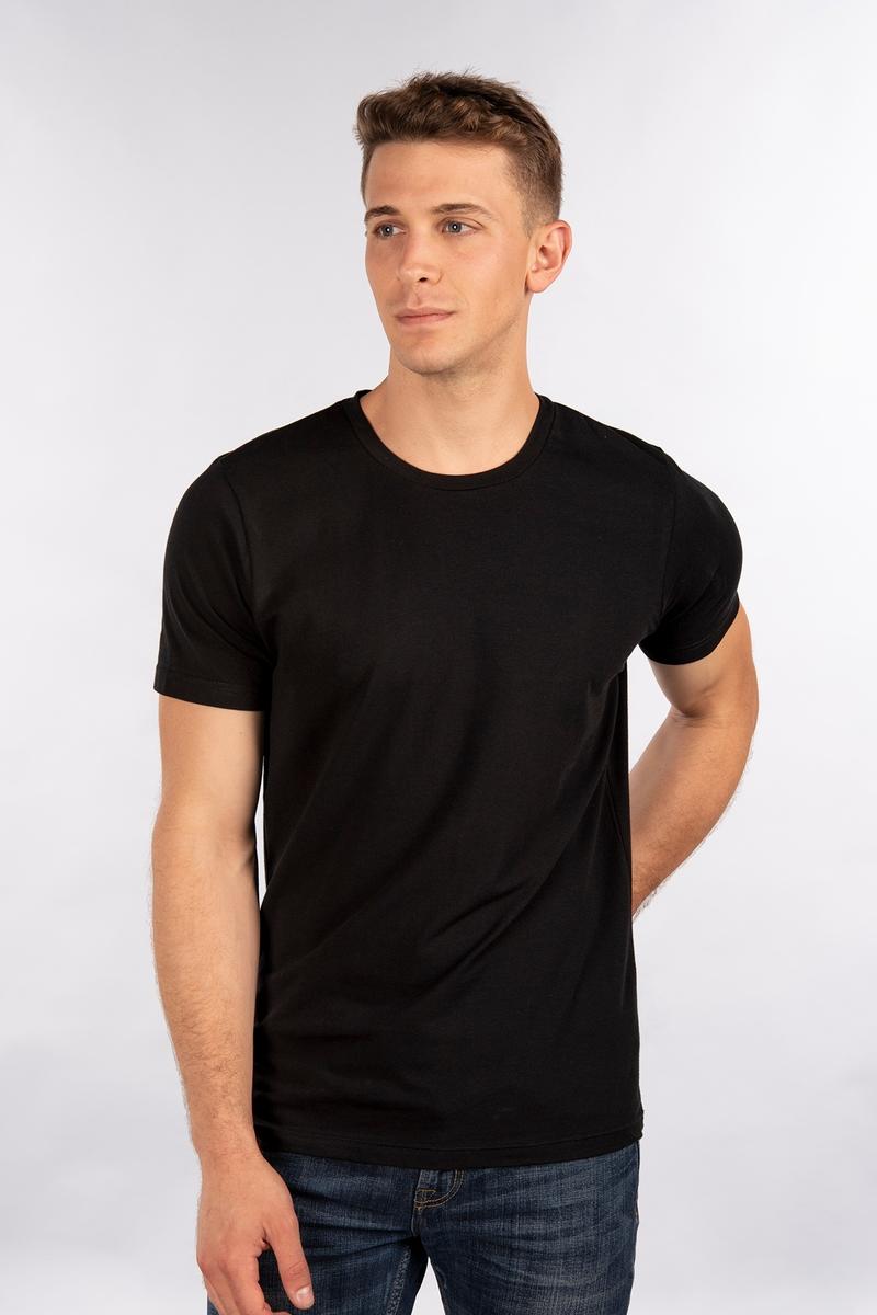 CityLab - Stretch Slim Fit T-Shirt Crew Neck - Black