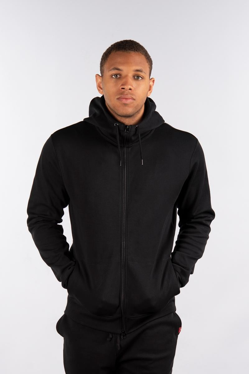 CityLab - Full-Zip Hoodie, Performance Fleece - Black