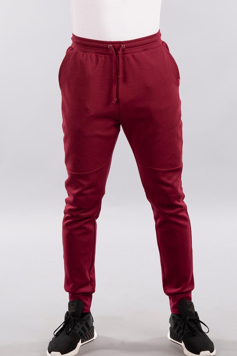CityLab - Jogger Pants, Performance Fleece - Burgundy