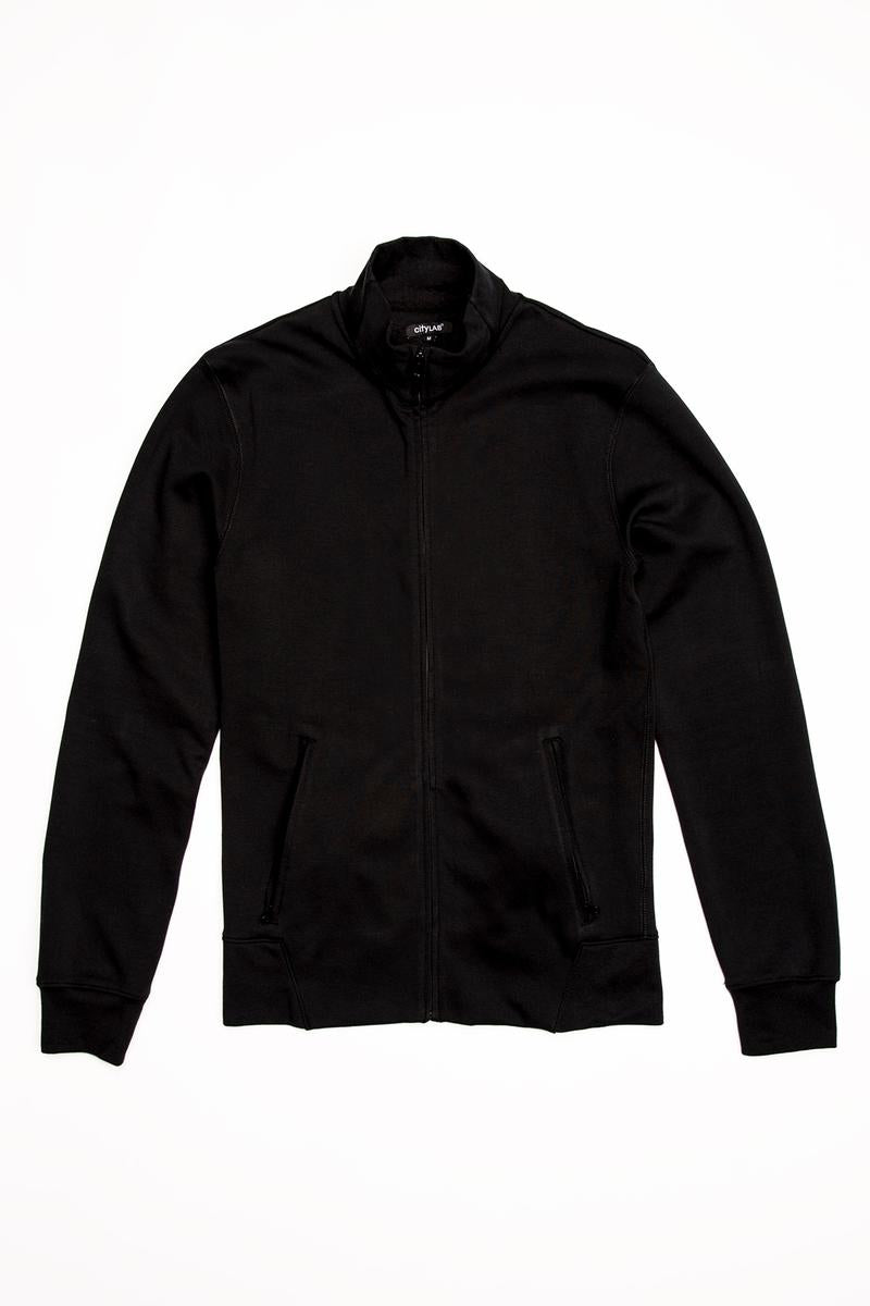 CityLab - Track Jacket Performance Fleece - Black