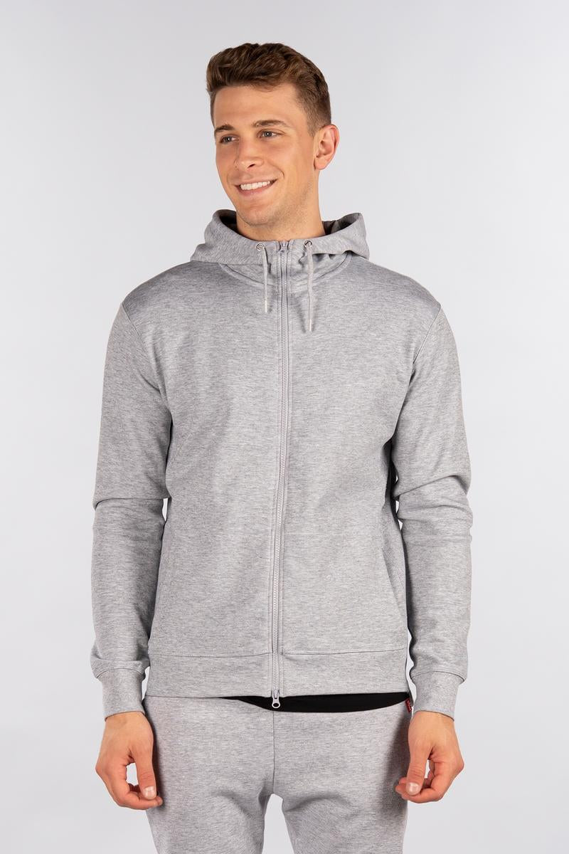 CityLab - Full-Zip Hoodie, Performance Fleece - Grey