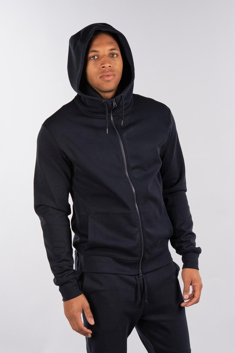CityLab - Full-Zip Hoodie, Performance Fleece - Navy