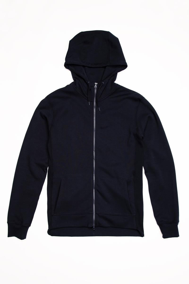 CityLab - Full-Zip Hoodie, Performance Fleece - Navy