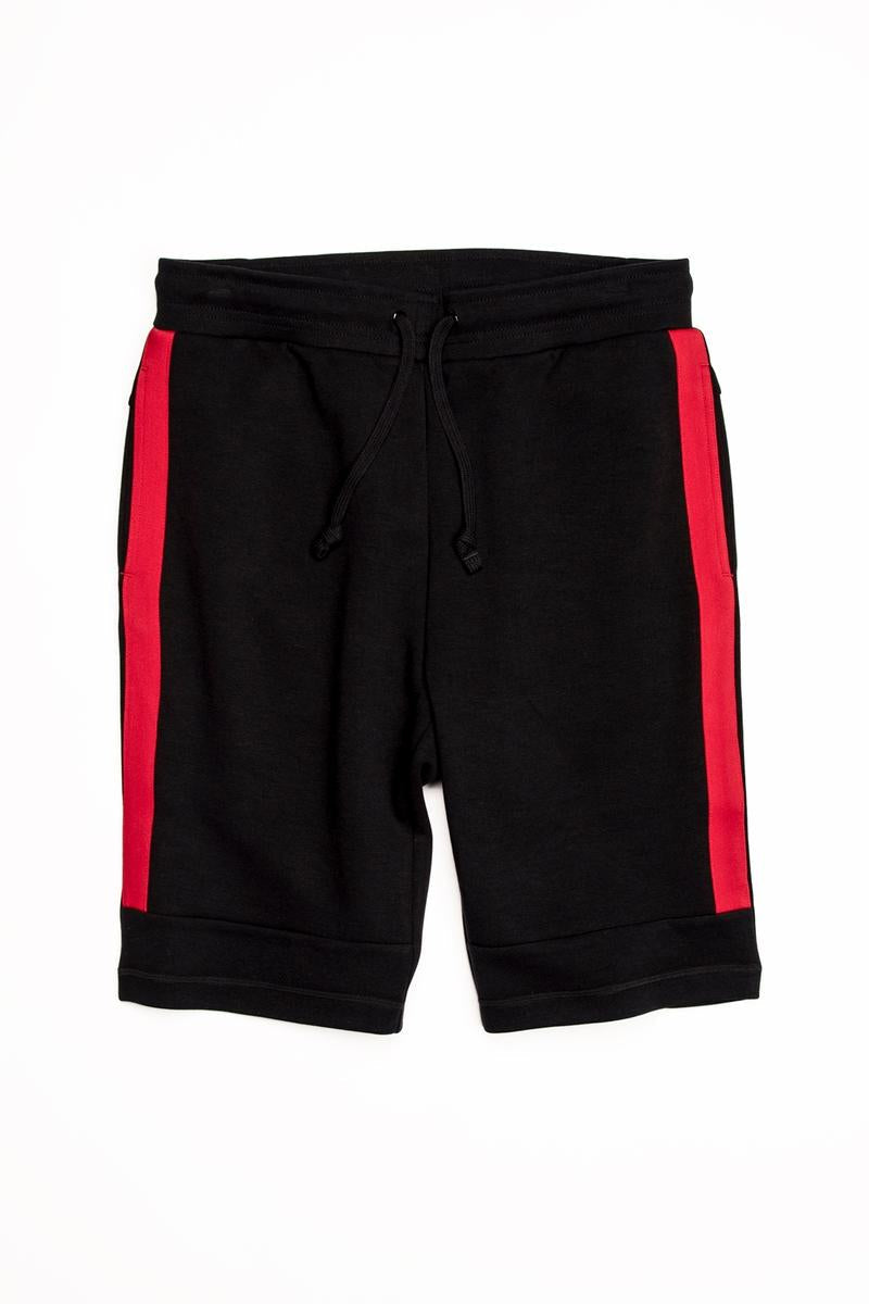 CityLab - Performance Fleece Shorts - Black | Red