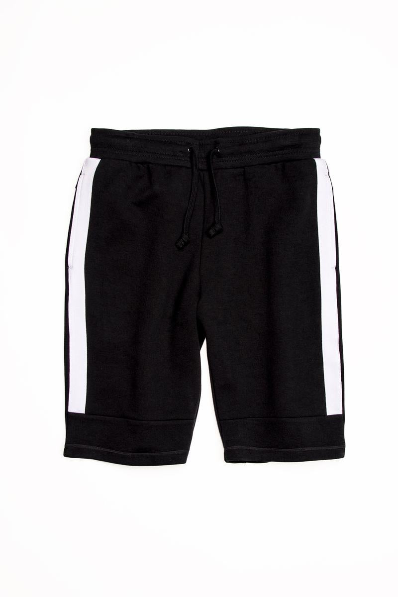 CityLab - Performance Fleece Shorts - Black | White