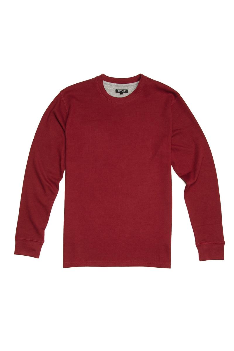 CityLab - Classic Thermal Shirt - Burgundy