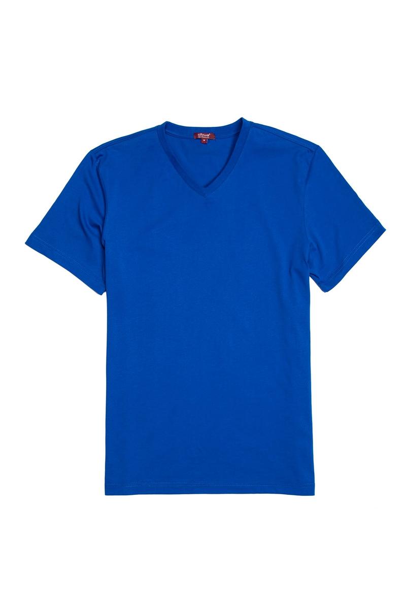 CityLab - Premium T-Shir V Neck - Royal