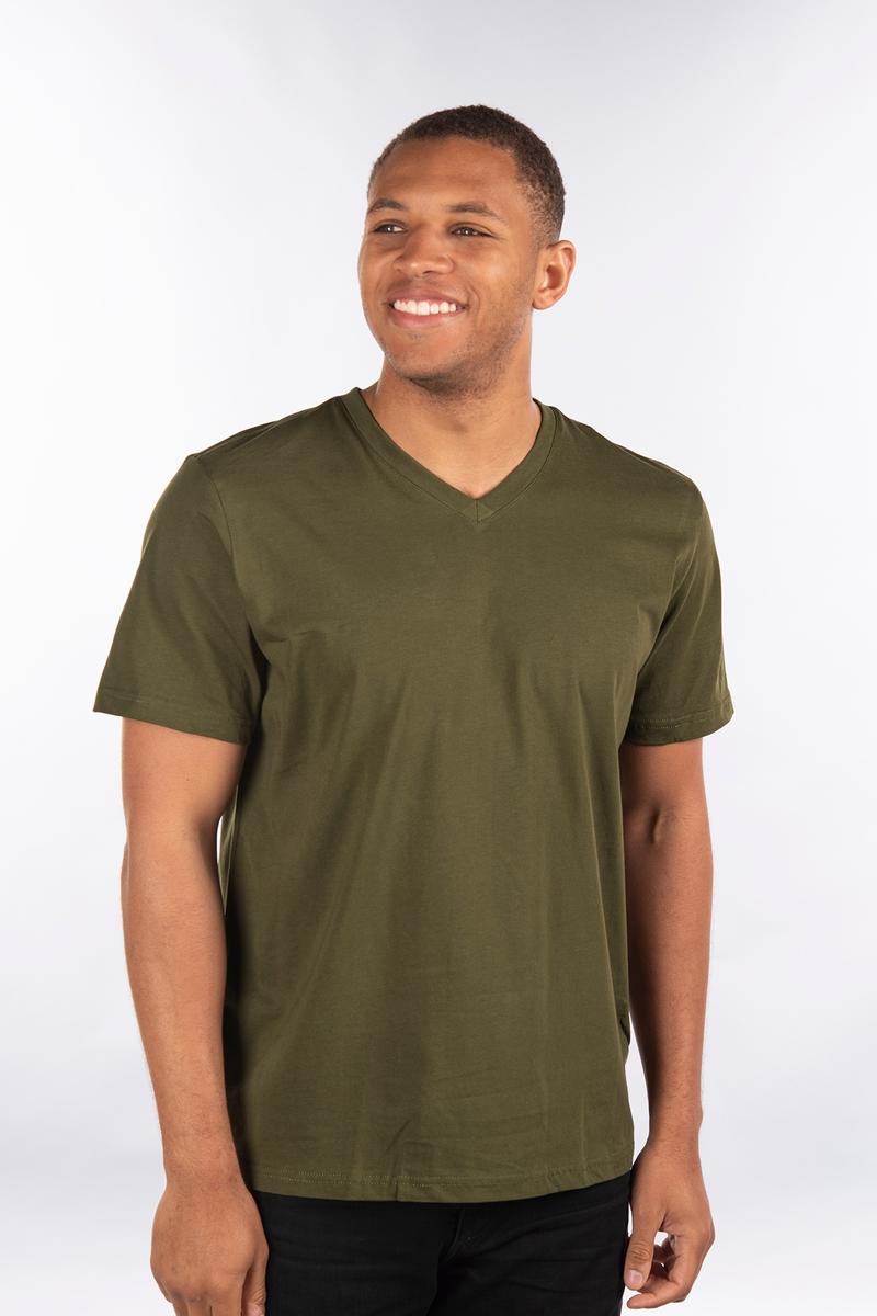 CityLab - Premium T-Shir V Neck - Olive