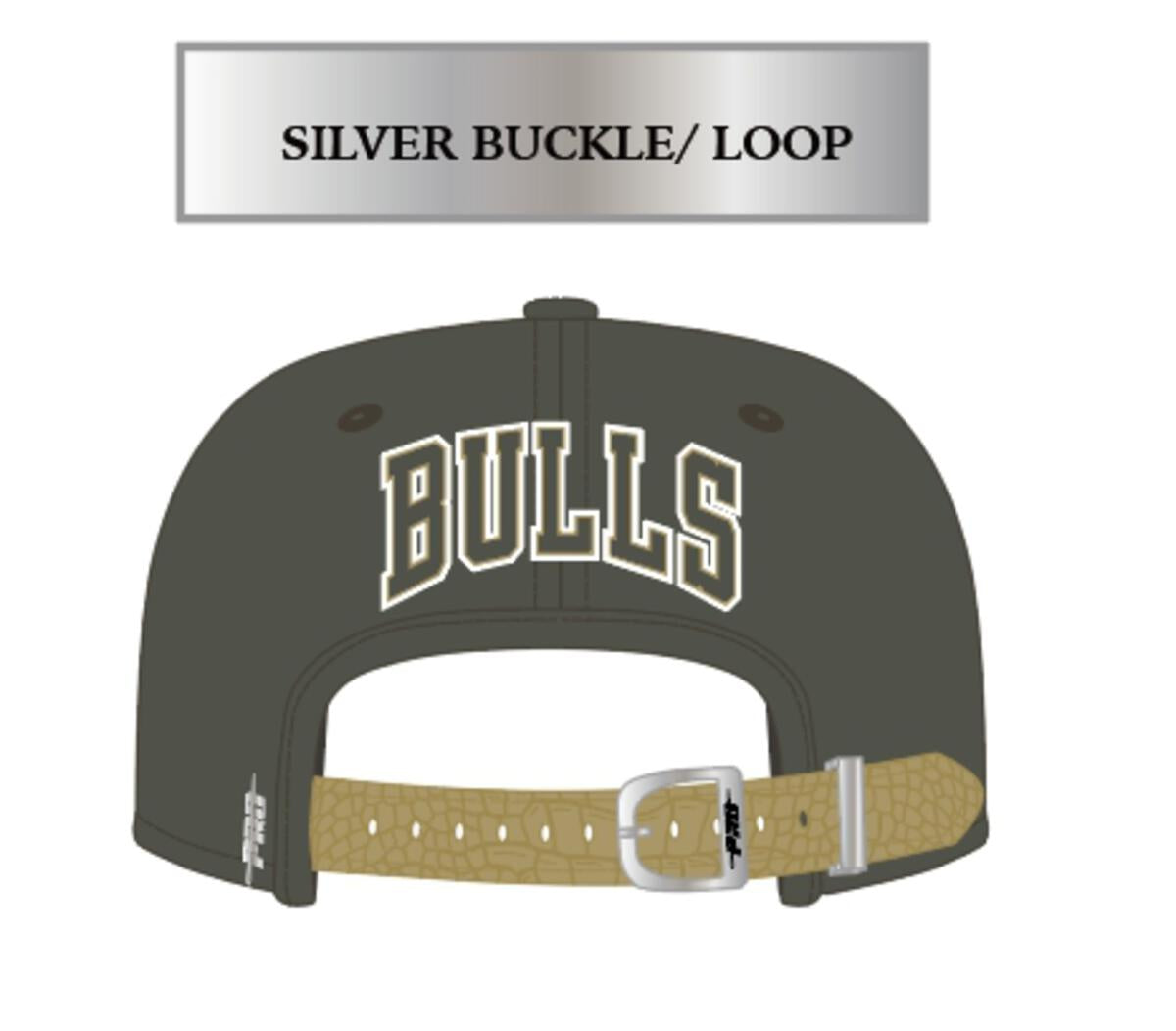 Pro Standard - Chicago Bulls Gator Visor Strapback Hat