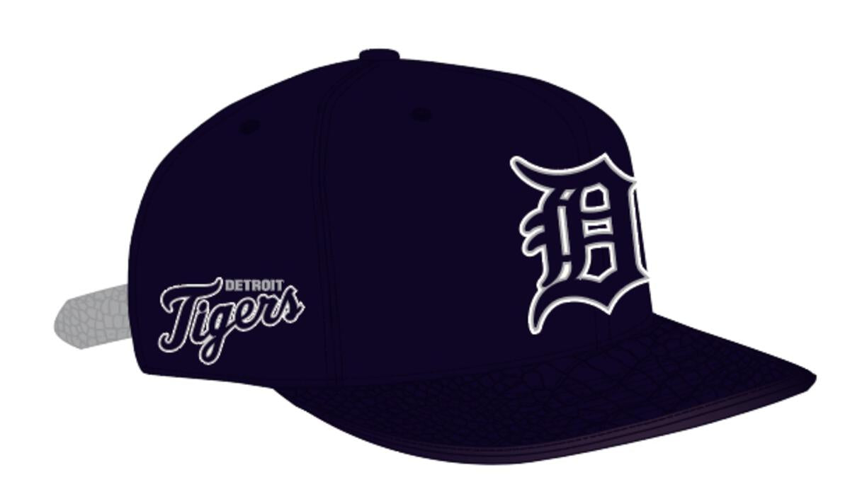 Pro Standard - Detroit Tigers Logo Double Outline Gator Visor Strapback Hat