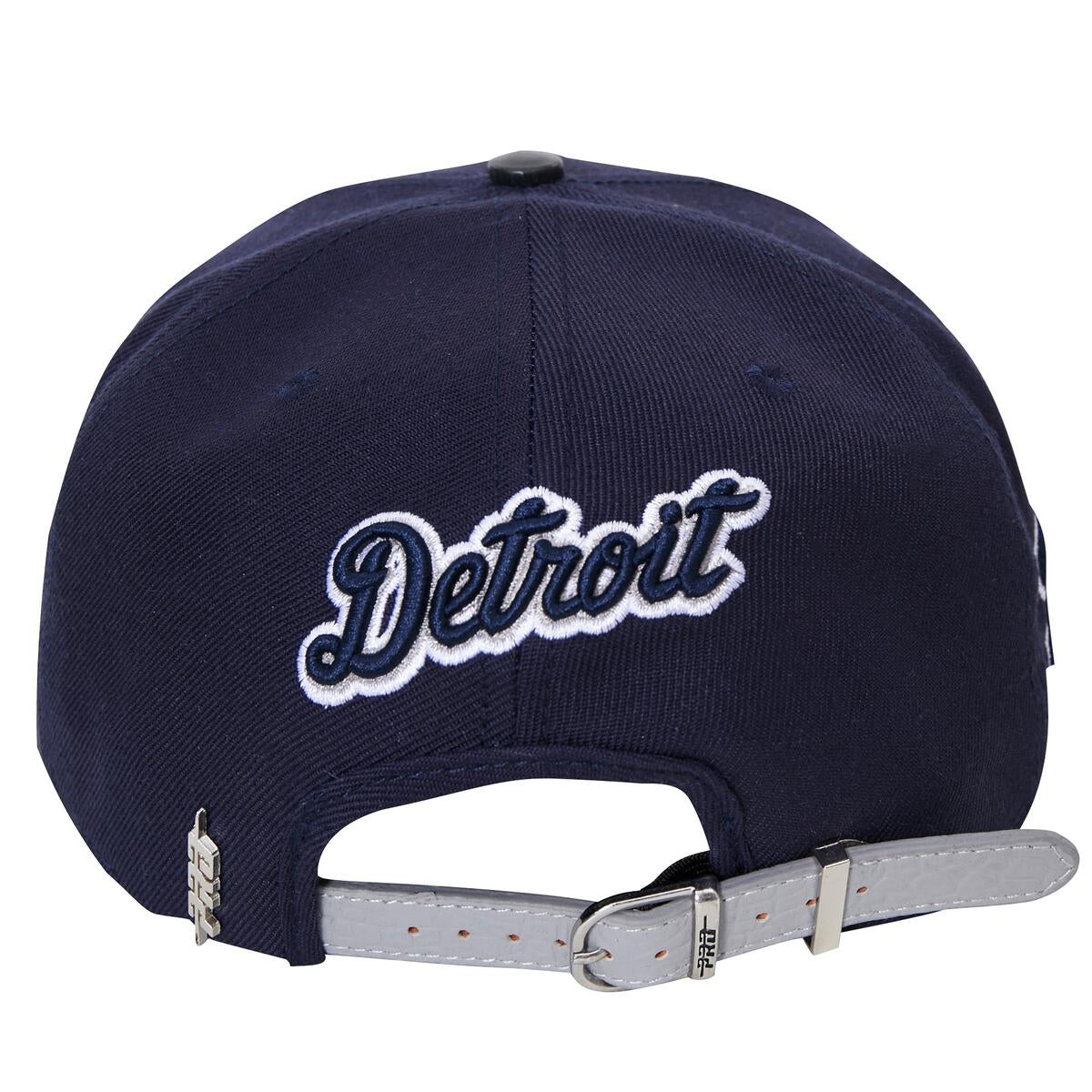 Pro Standard - Detroit Tigers Logo Double Outline Gator Visor Strapback Hat