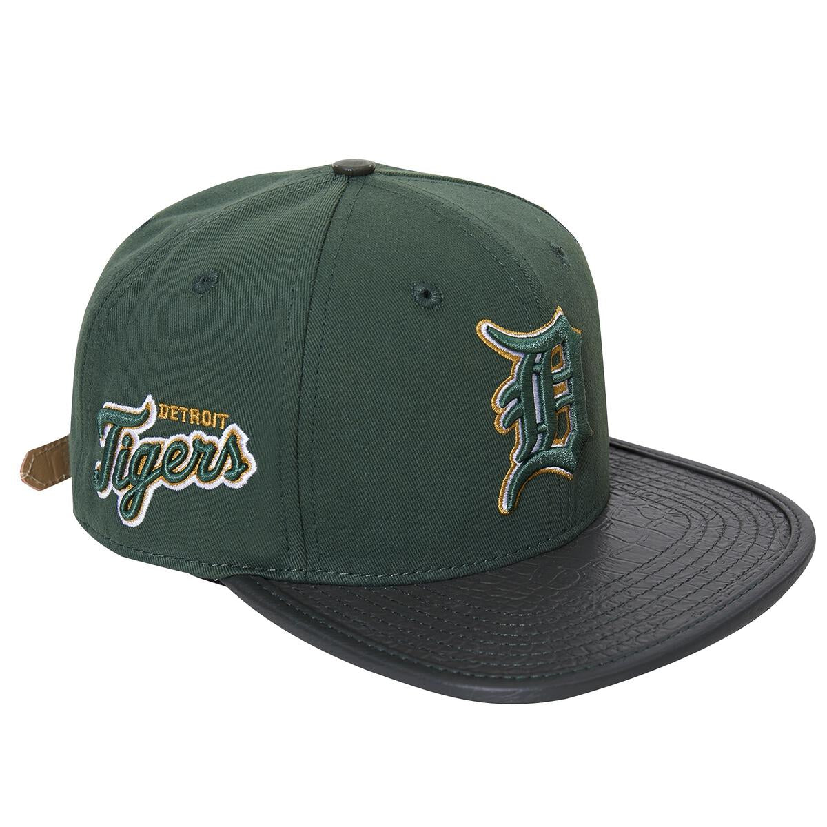 Pro Standard - Detroit Tigers Logo Double Outline Gator Visor Strapback Hat