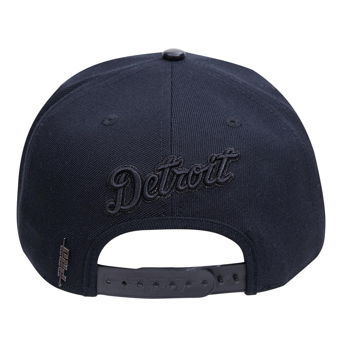 Pro Standard - Detroit Tigers Logo Snapback Hat - Triple Black