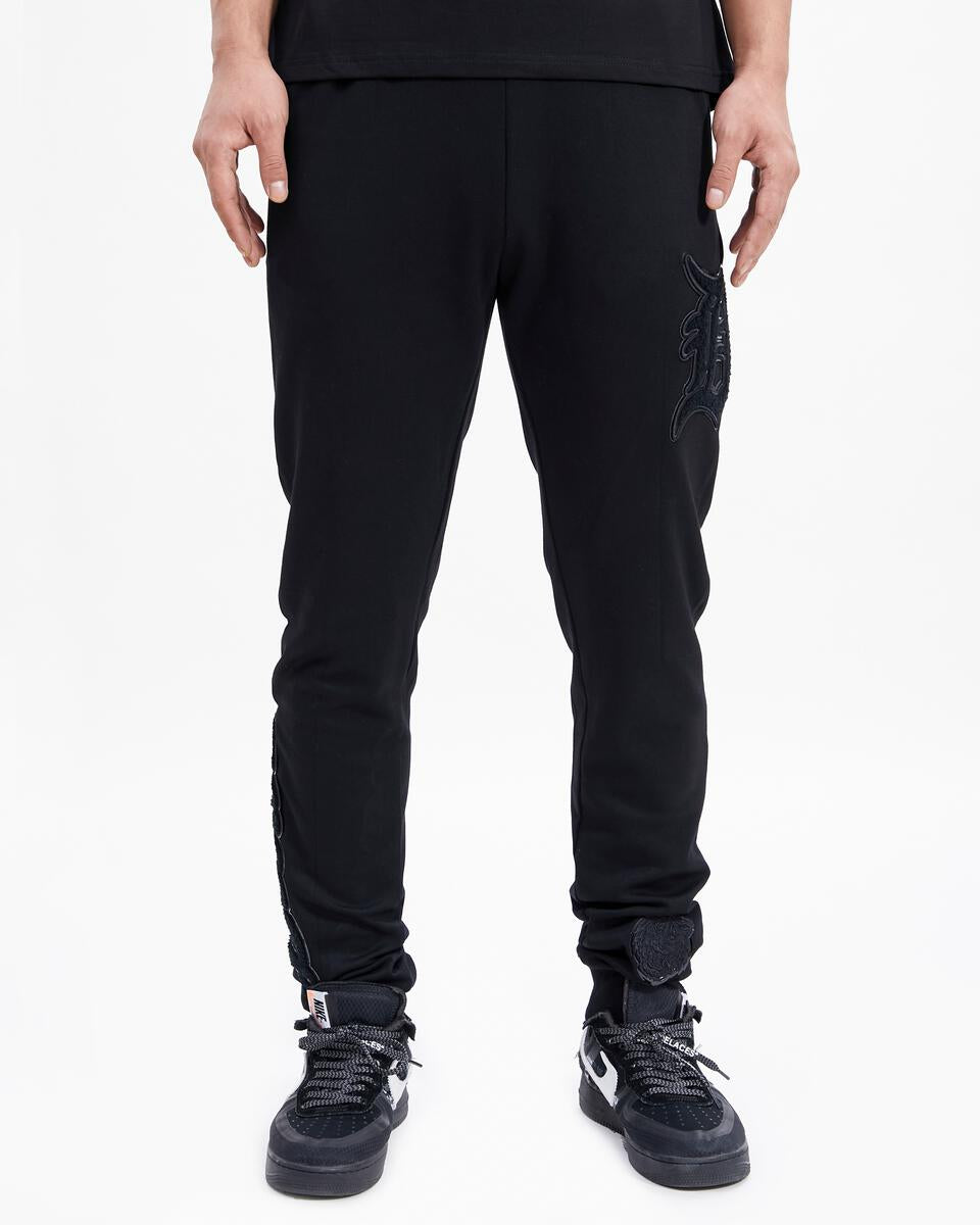 Pro Standard - Detroit Tigers Logo Jogger - Triple Black