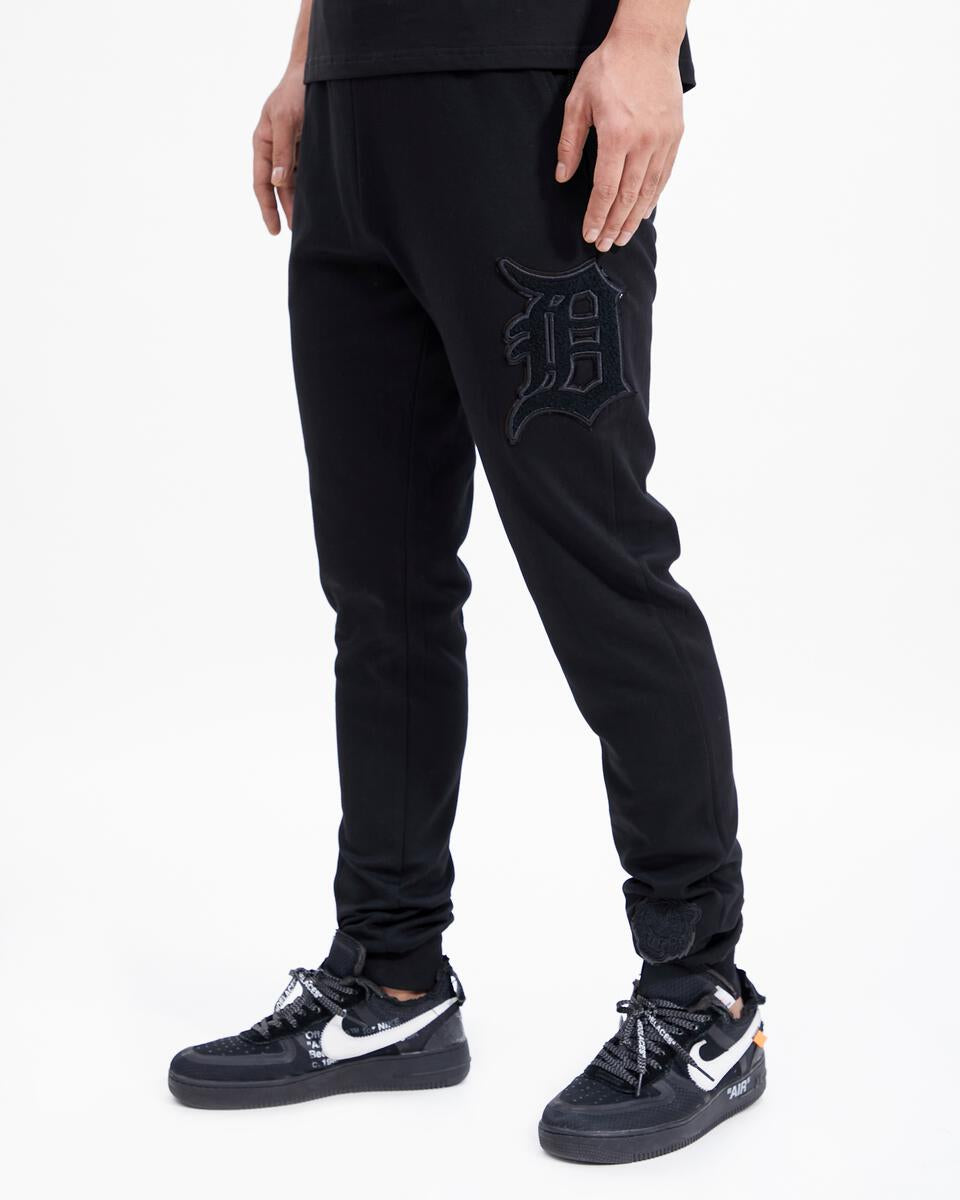 Pro Standard - Detroit Tigers Logo Jogger - Triple Black