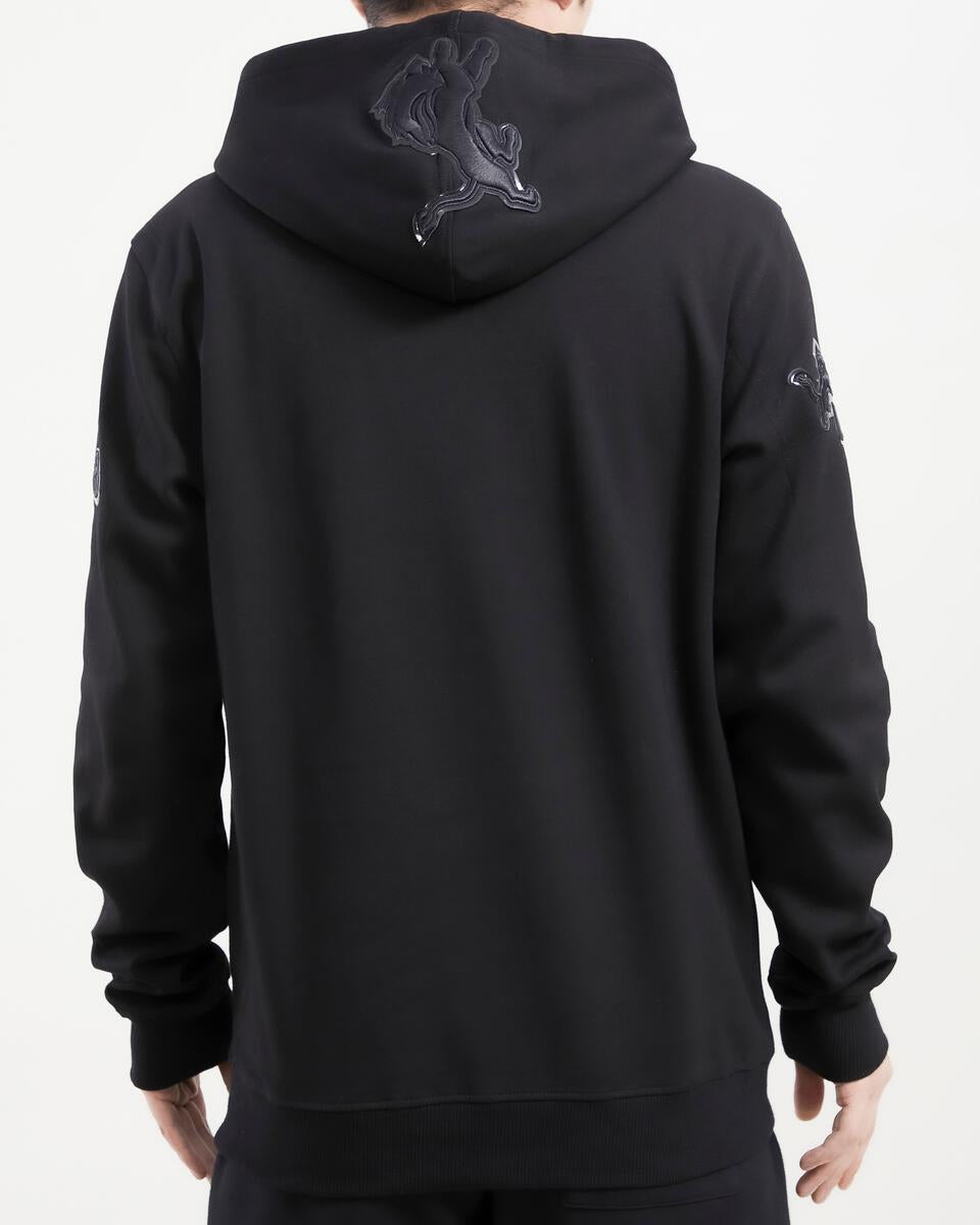 PRO STANDARD- Detroit Lions Triple Black Dk Po Hoodie TRIPLE BLACK