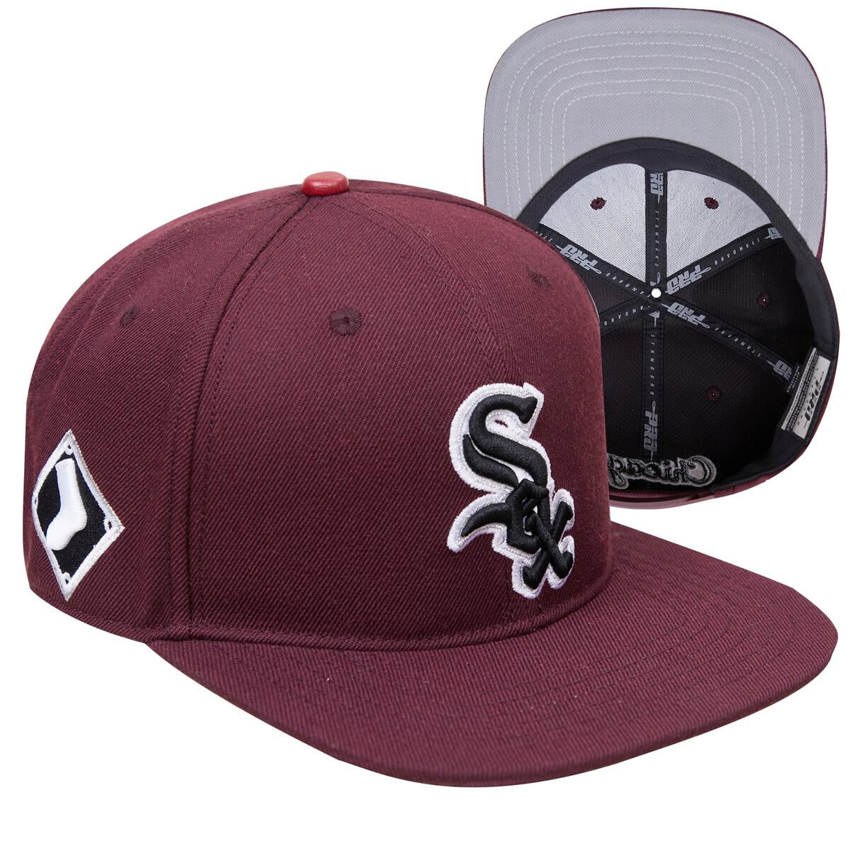 Pro Standard - Chicago White Sox Classic Chenille Wool Snapback Hat