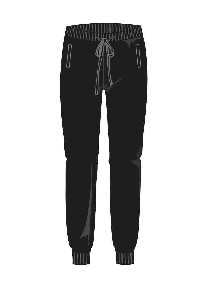 Red Fox - Fleece Pants - Black (ST012P)