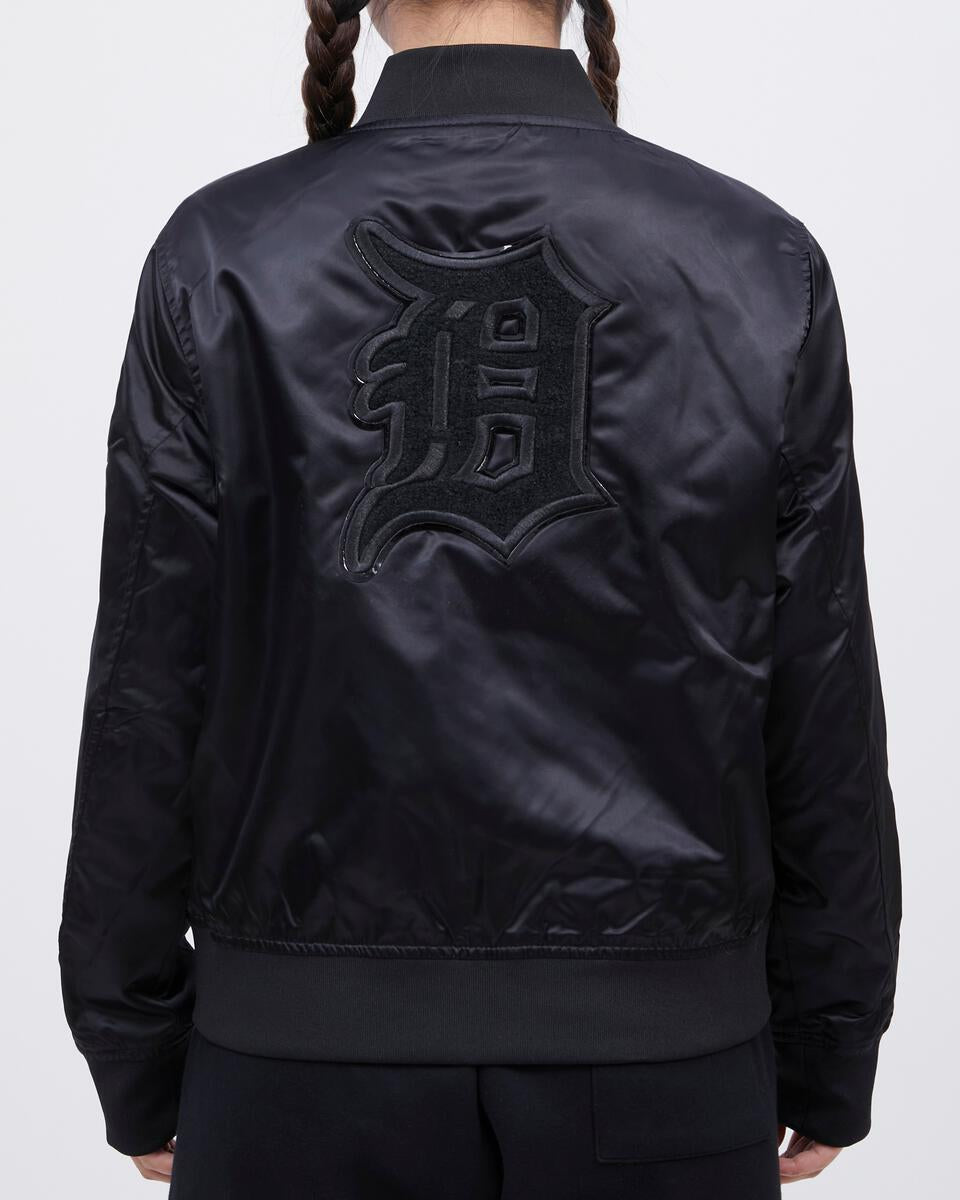 Pro Standard - Detroit Tigers Satin Jacket - Triple Black