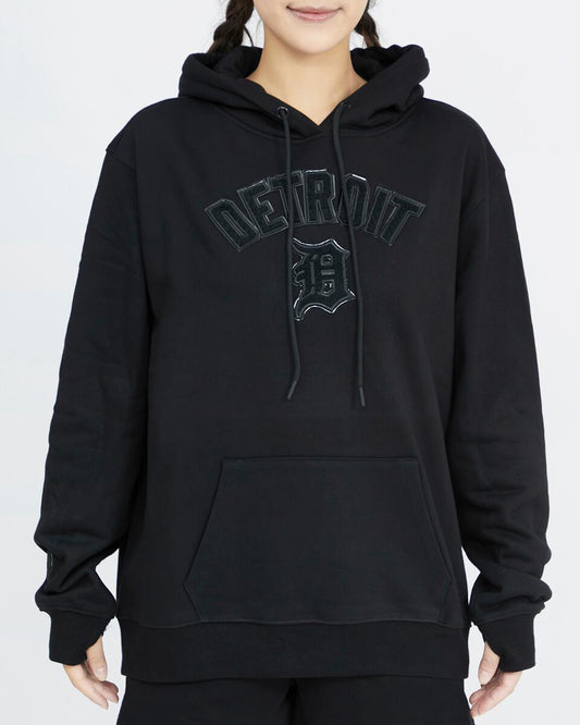 Pro Standard - Detroit Tigers Flc Po Hoodie - Triple Black