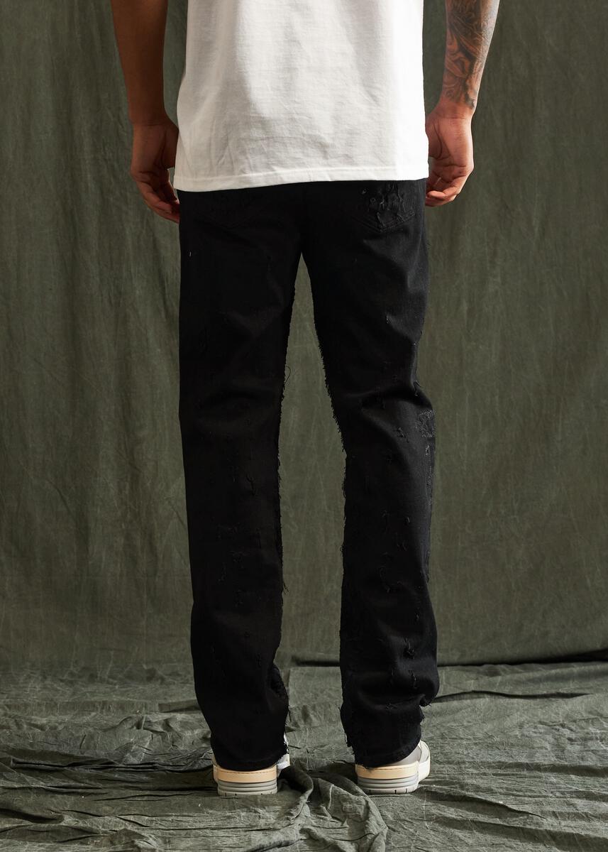 Embellish - Urie Flare Denim - Black