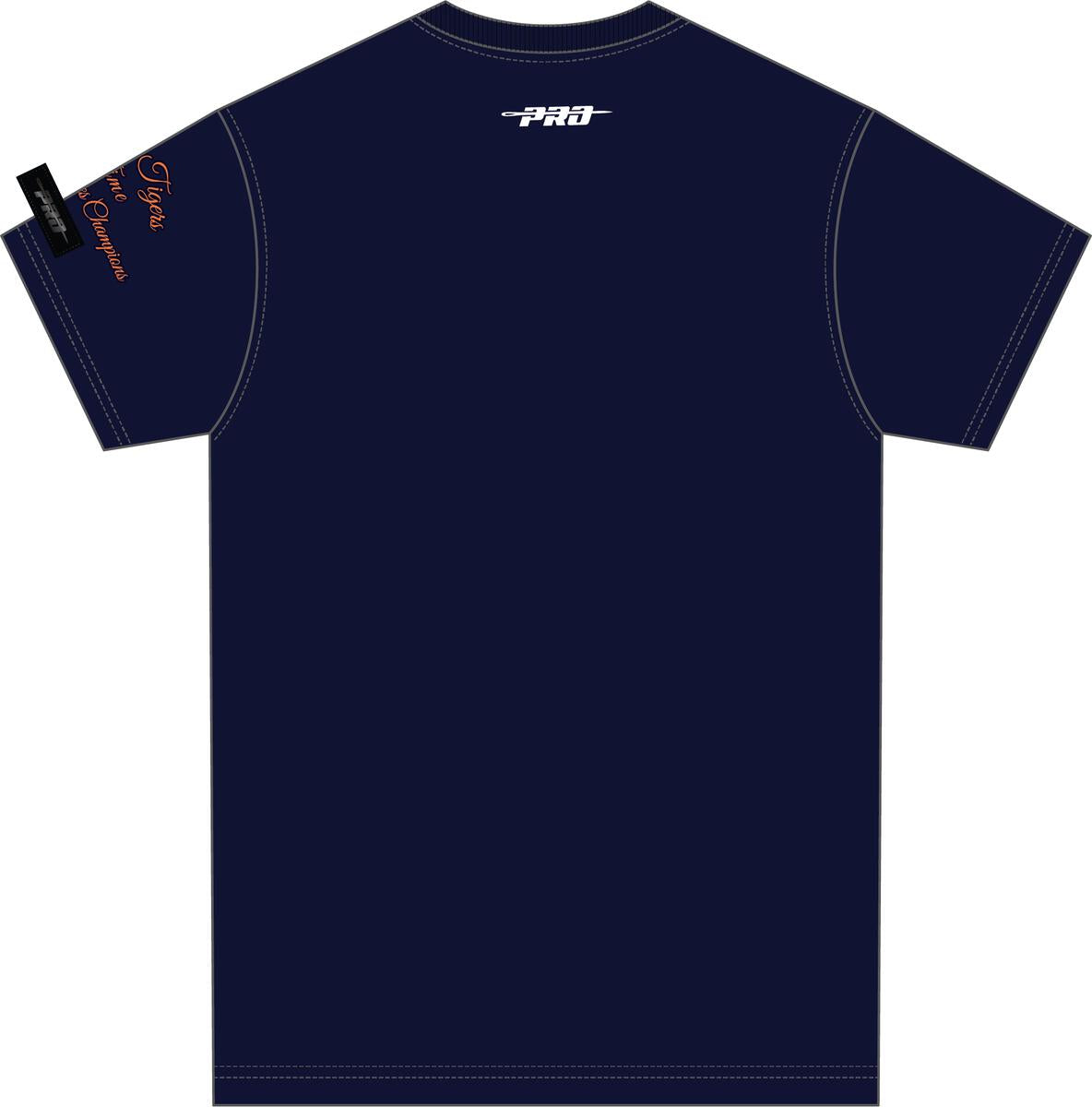 Pro Standard - Detroit Tigers Hybrid SJ Tee - Navy/Orange/Navy