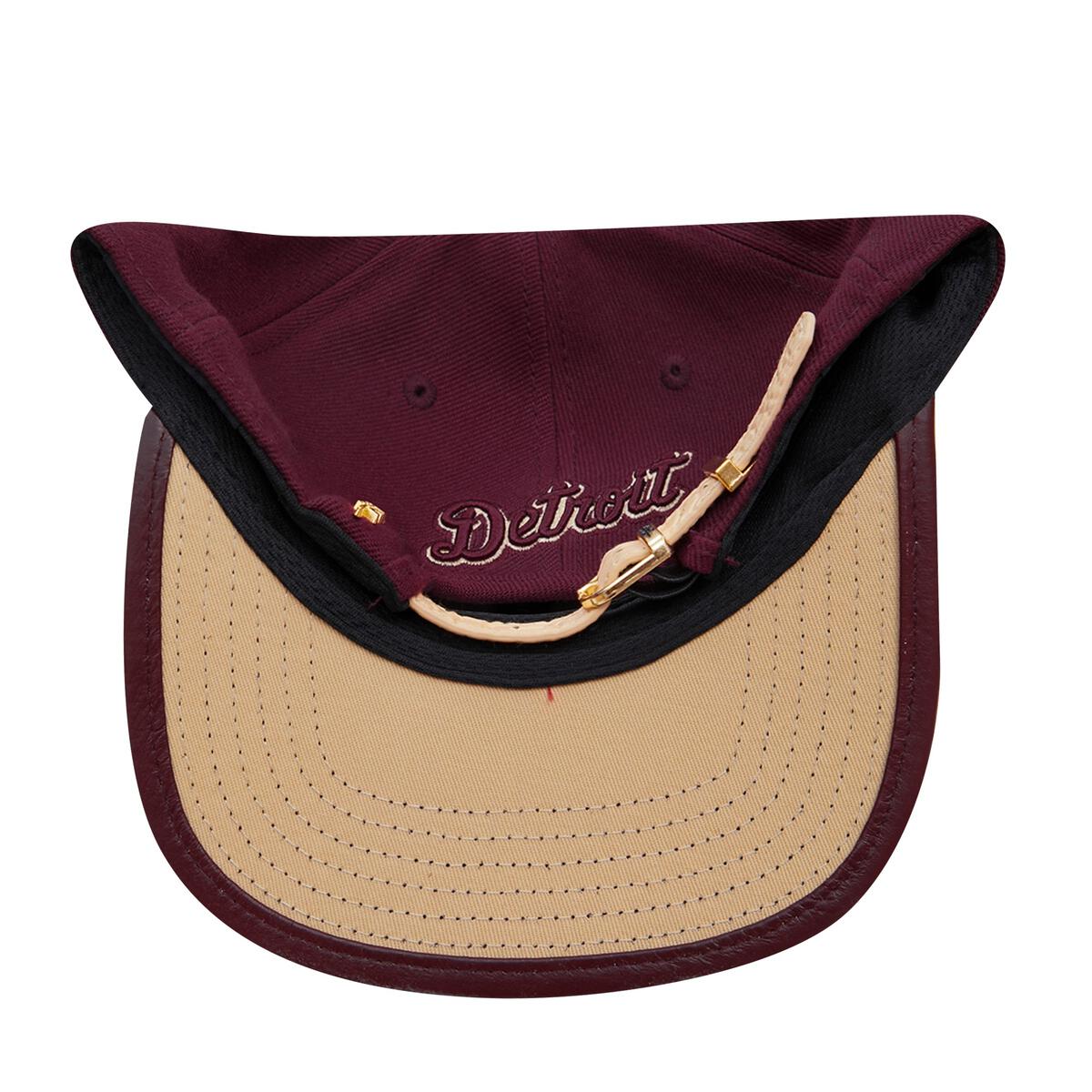 Pro Standard - Detroit Tigers Logo Outline Gator Visor Strapback Hat