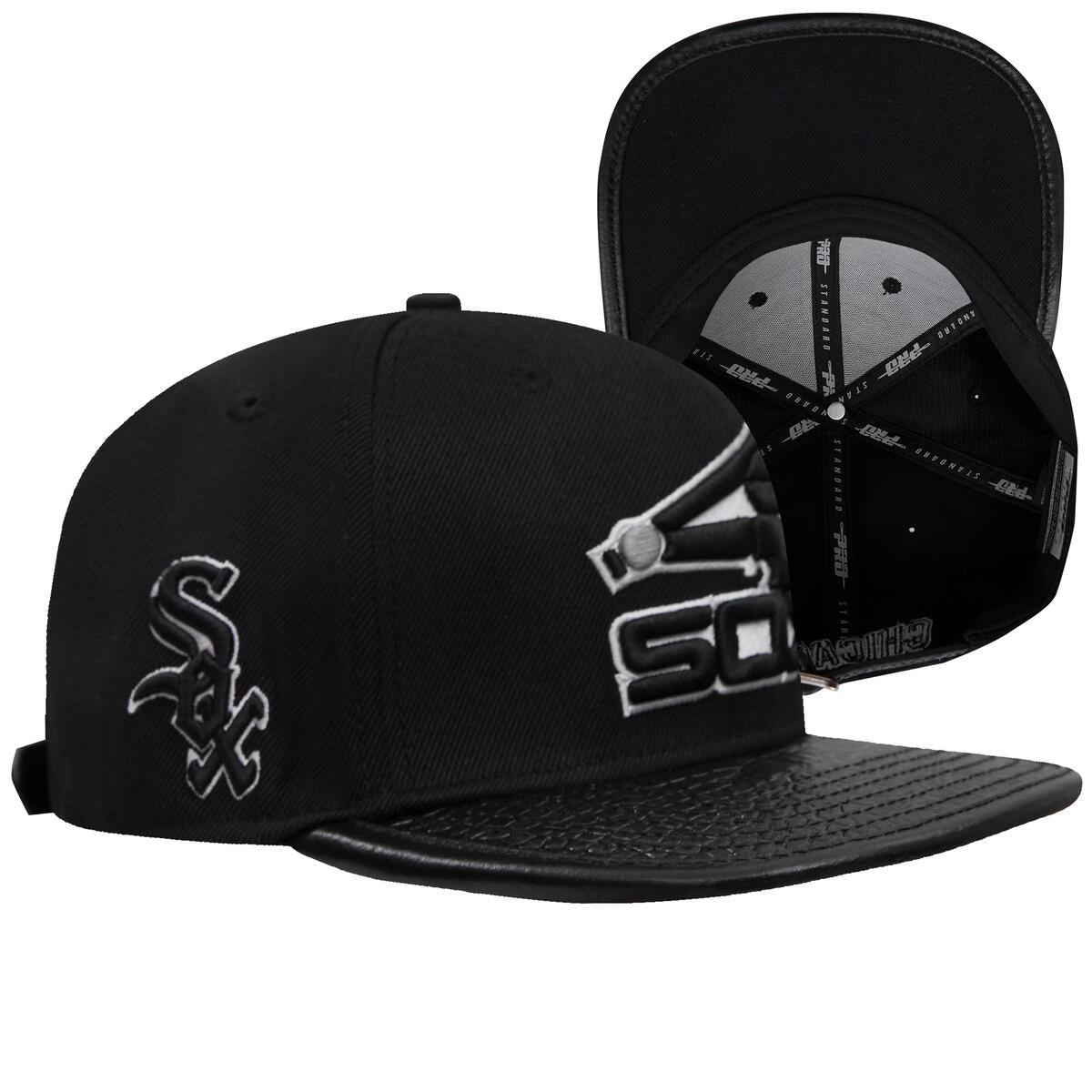 Pro Standard - Chicago White Sox Batterman Logo Gator Visor Strapback Hat