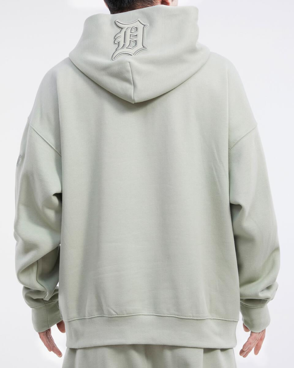 Pro Standard - Detroit Tigers Neutral Drop Shoulder FLC PO Hoodie - Moss