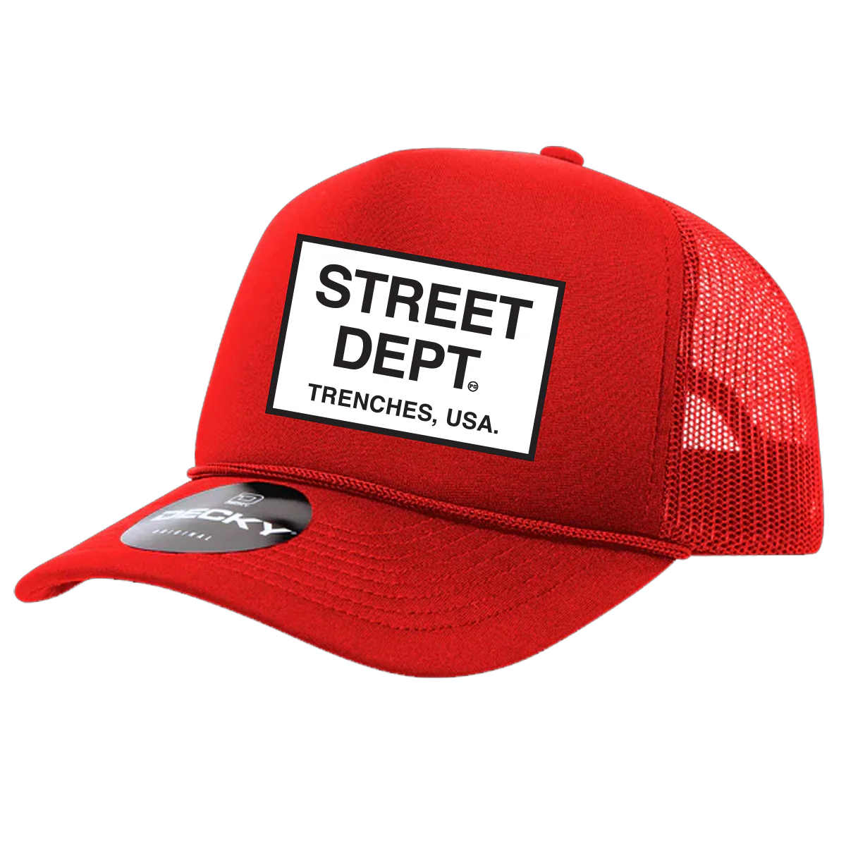 STREET DEPT TRENCHES TRUCKER HAT