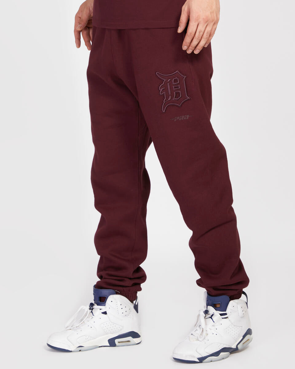 Pro Standard - Detroit Tigers Neutral FLC Sweatpant - Wine