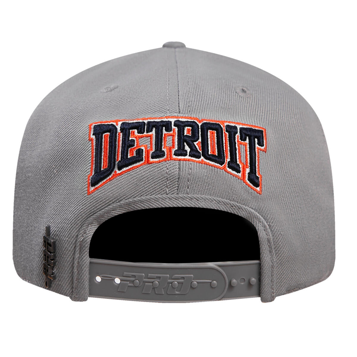 Pro Standard - Detroit Tigers Crest Emblem Wool Snapback Hat - Gray
