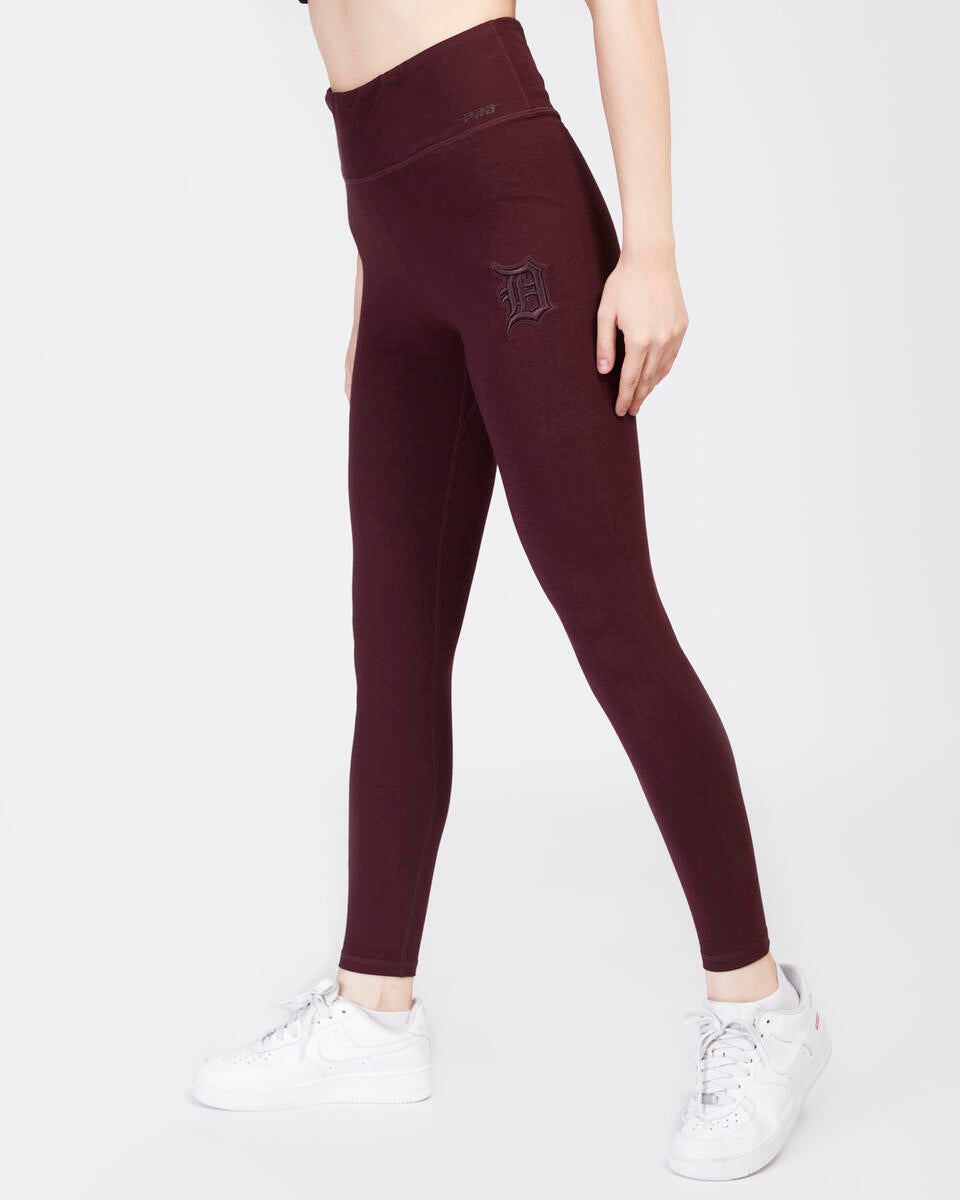Pro Standard - Detroit Tigers Neutral HW Jersey Legging - Wine