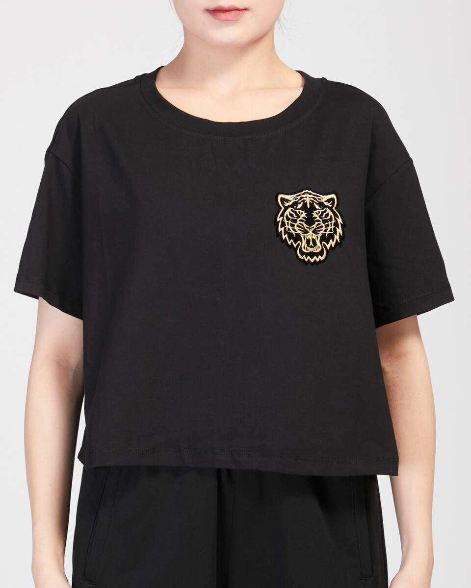 Pro Standard - Detroit Tigers Holiday Glam SJ Boxy Tee - Black