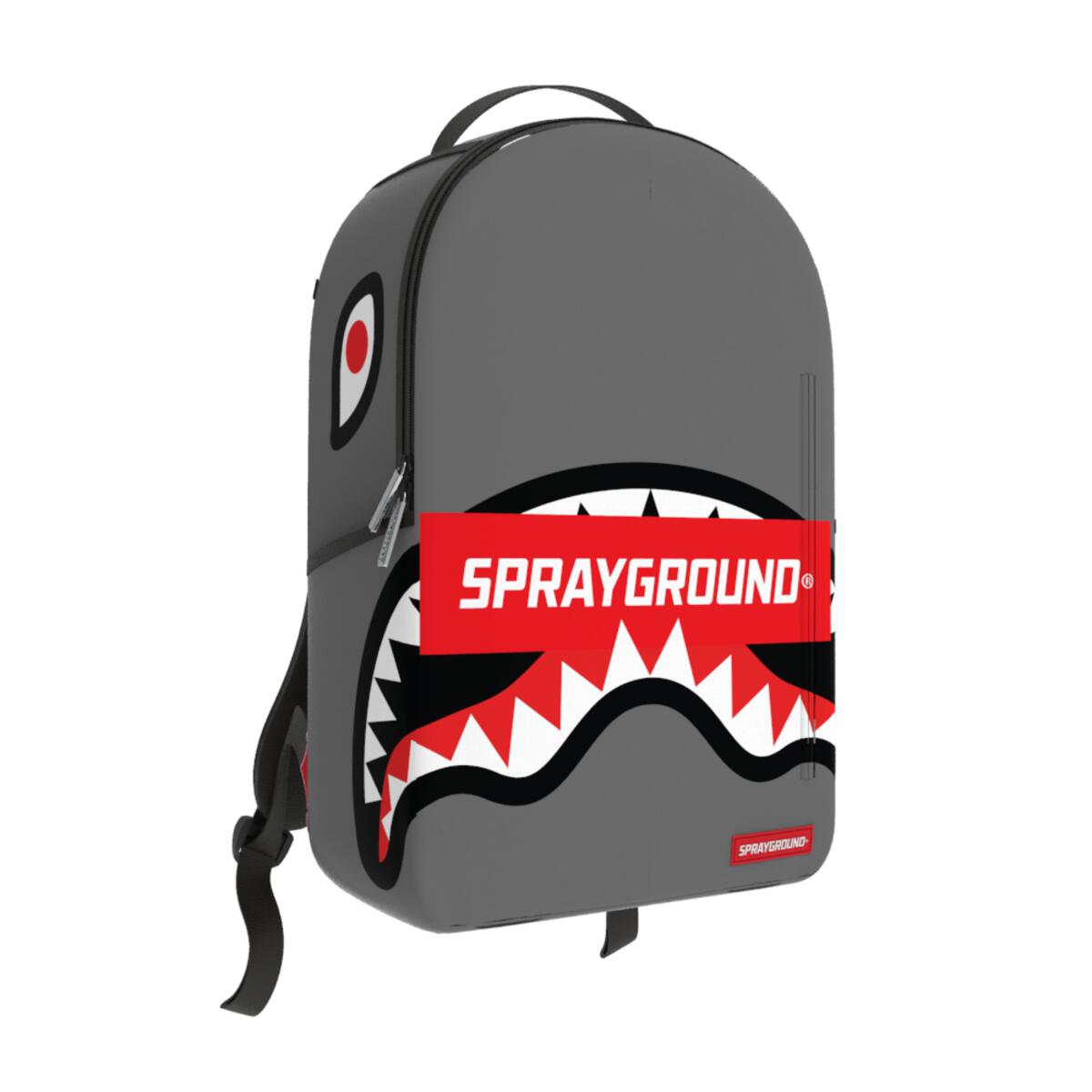 SprayGround-CORE GREY DLXSV-BACKPACK (B6434)