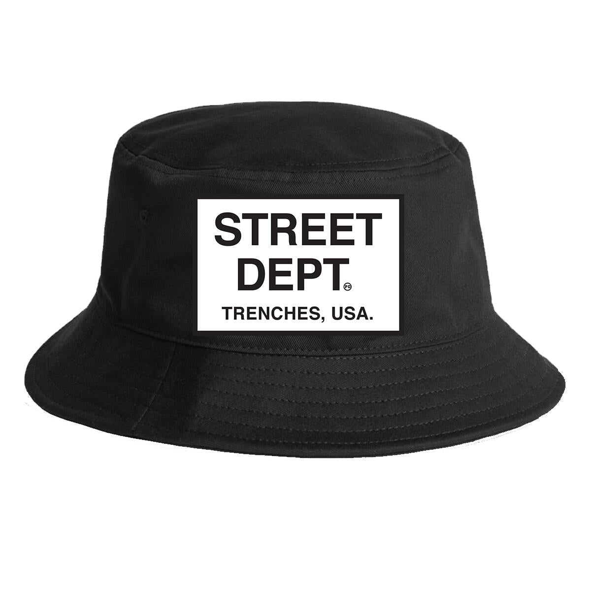 STREET DEPT - Bucket Hat (STDPT2005)- BLACK