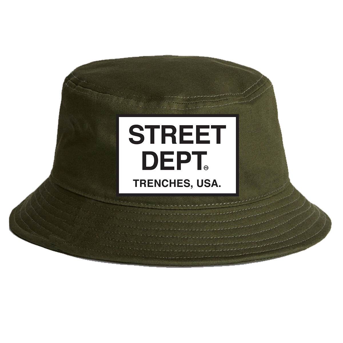 STREET DEPT - Bucket Hat (STDPT2005)- OLIVE