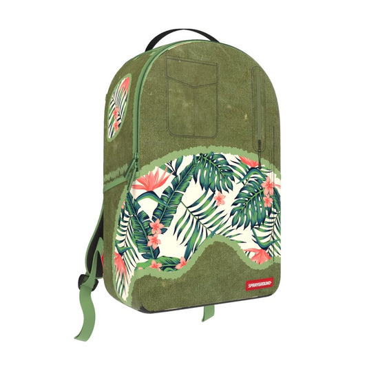 Sprayground - TROPICAL OASIS DLX-TACTICAL BACKPACK (B7192)