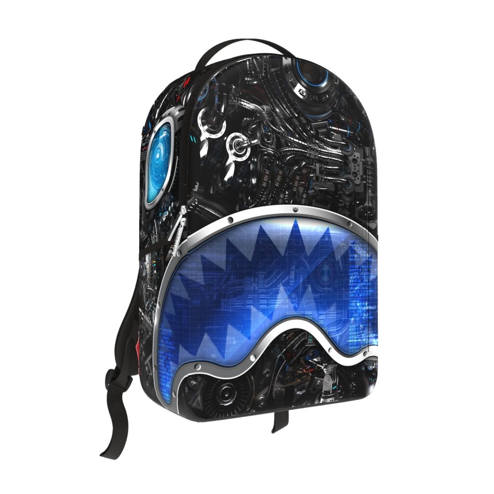 SprayGround FULL MECHANICAL SHARK DLXR BACKPACK (B7536)