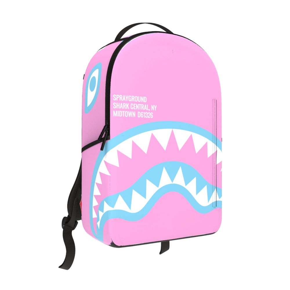 SprayGround SHARK CENTRAL COTTON CANDY DLXSV BACKPACK (B7734)