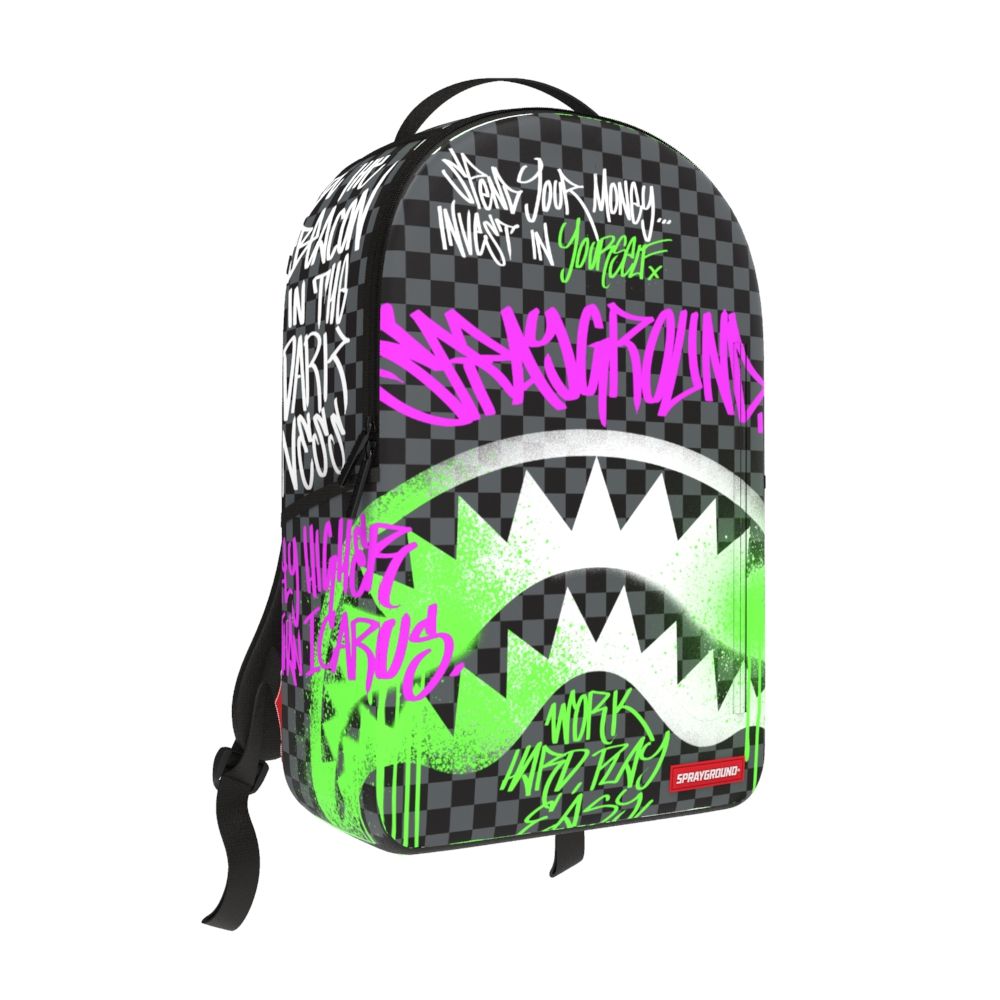 SprayGround SPRAY POETRY NEW VERSION DLXV BACKPACK (B7783)