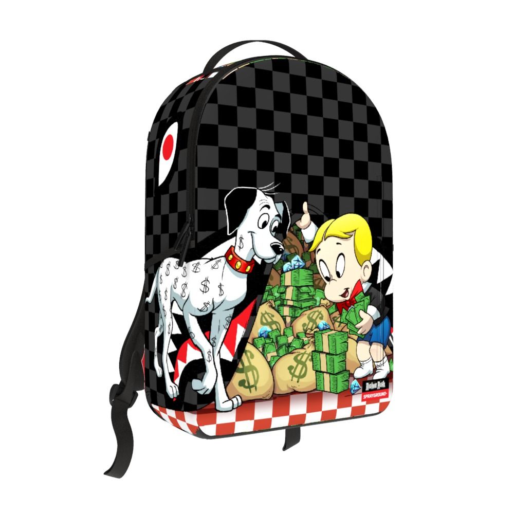 SprayGround RICHIE RICH AND DOG MONEY REVEAL DLXSV BACKPACK (B7756)