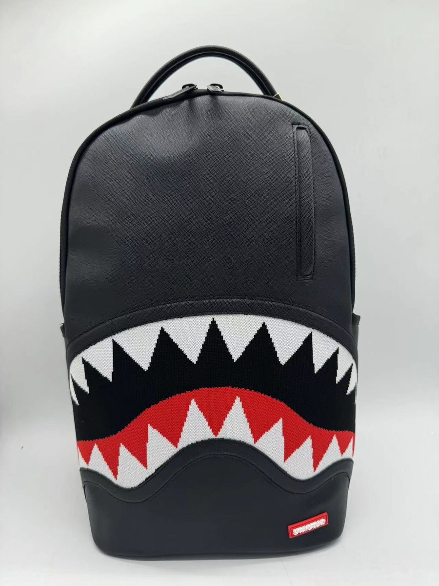 SprayGround FLY KNIT MOUTH DLX- SATIN BACKPACK (B7754)