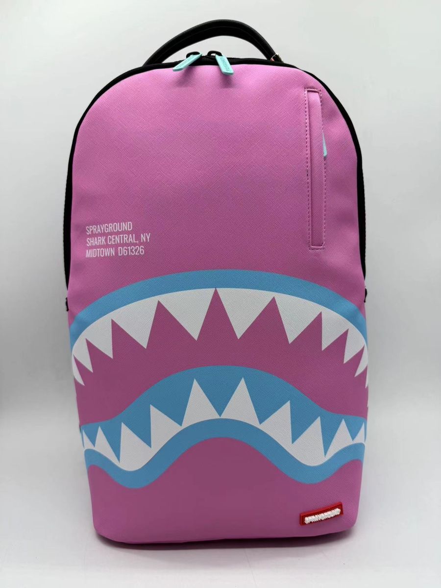 SprayGround SHARK CENTRAL COTTON CANDY DLXSV BACKPACK (B7734)