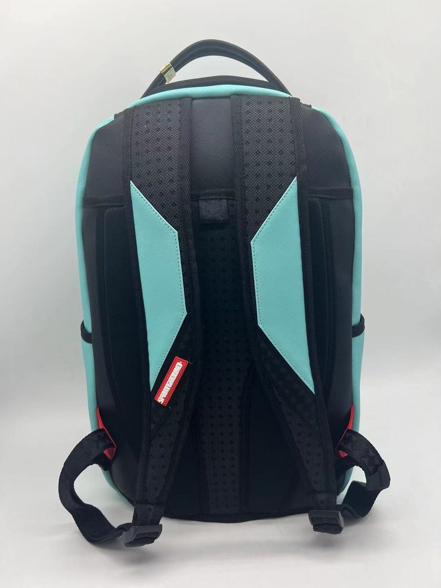 SprayGround SHARK CENTRAL AQUA DLXSV BACKPACK (B7015)