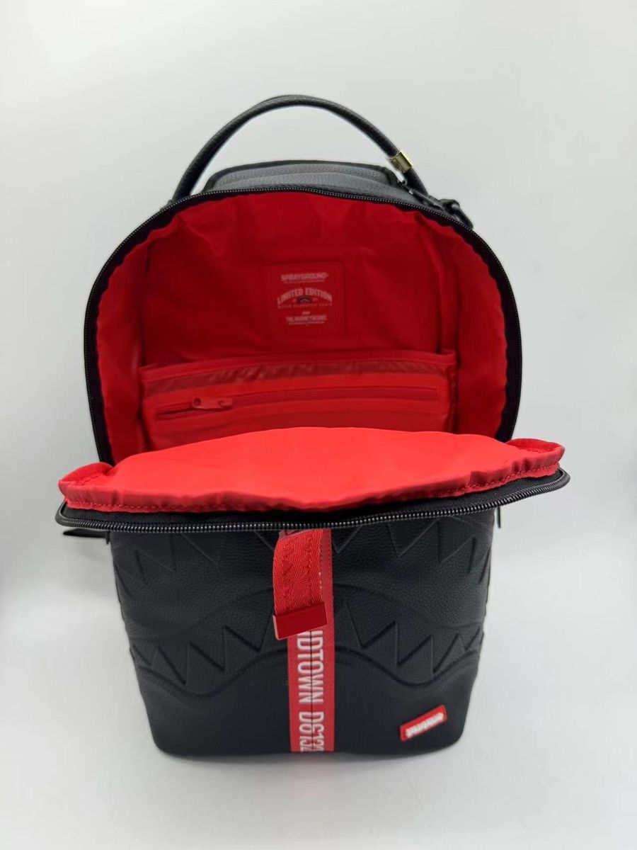 SprayGround SHARK CENTRAL NEXT STOP ZIP DLXSV BACKPCK (B6210)