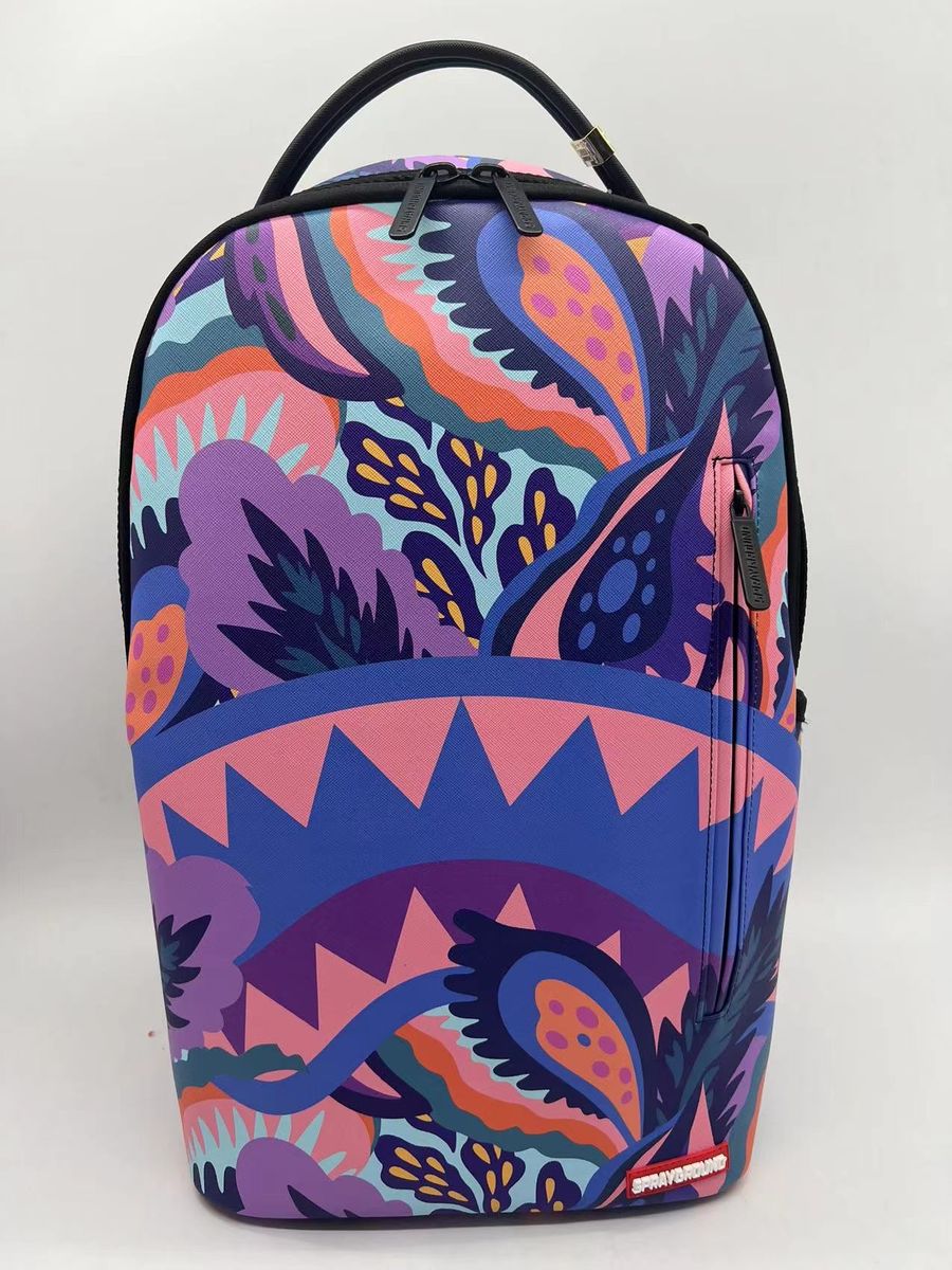 SprayGround TRIPPY FLORAL DLXSV BACKPACK (B6936)