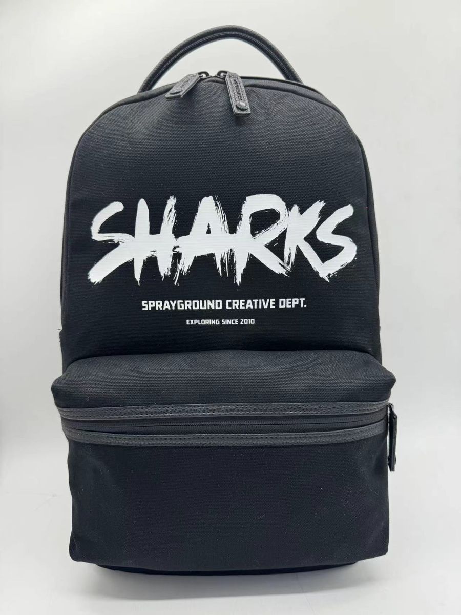 SprayGround SHARKS CREAVTIVE DEPT CARGO POCKET DLXS BACKPACK (B7278)